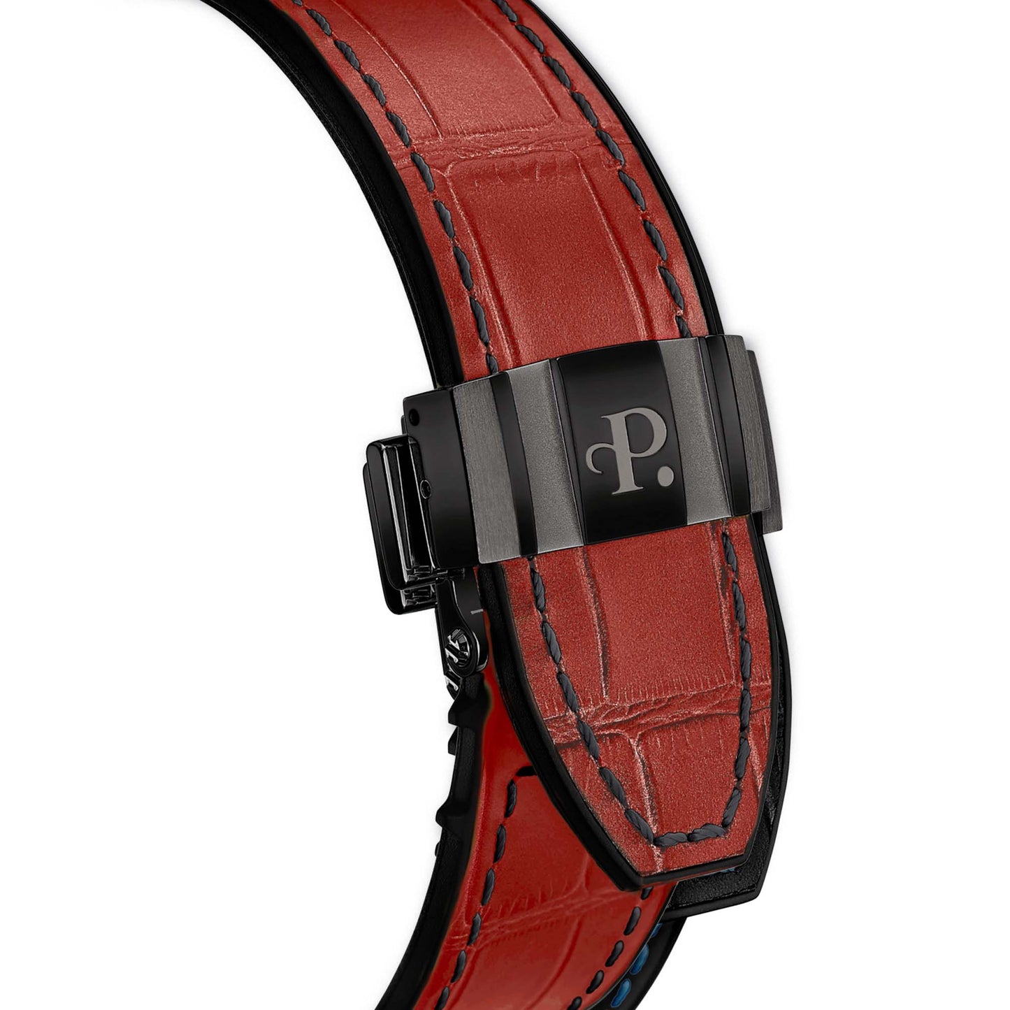 Bold and dynamic, the Perrelet A4065/6 in red brings carbon innovation and spinning motion to life.