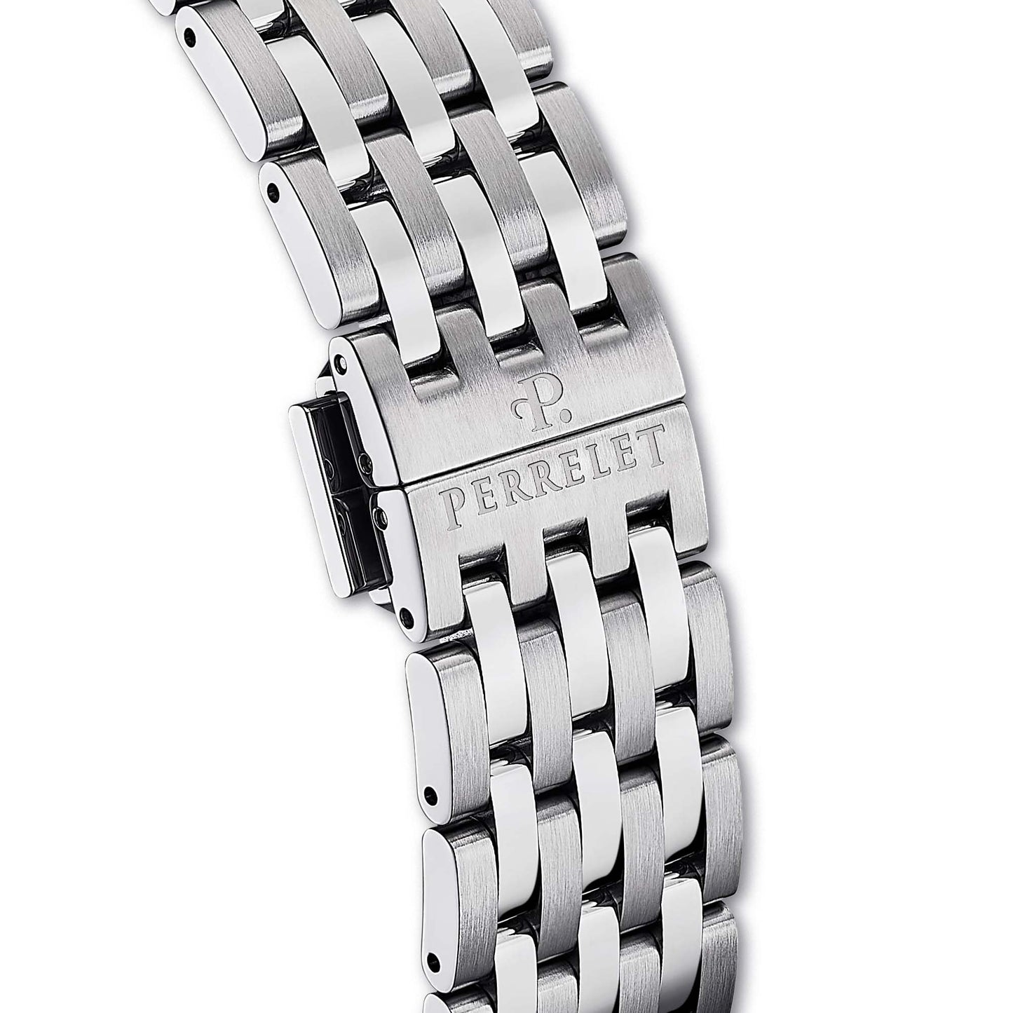Experience the Perrelet A1300/B – ice blue beauty meets Swiss precision in this refined automatic watch