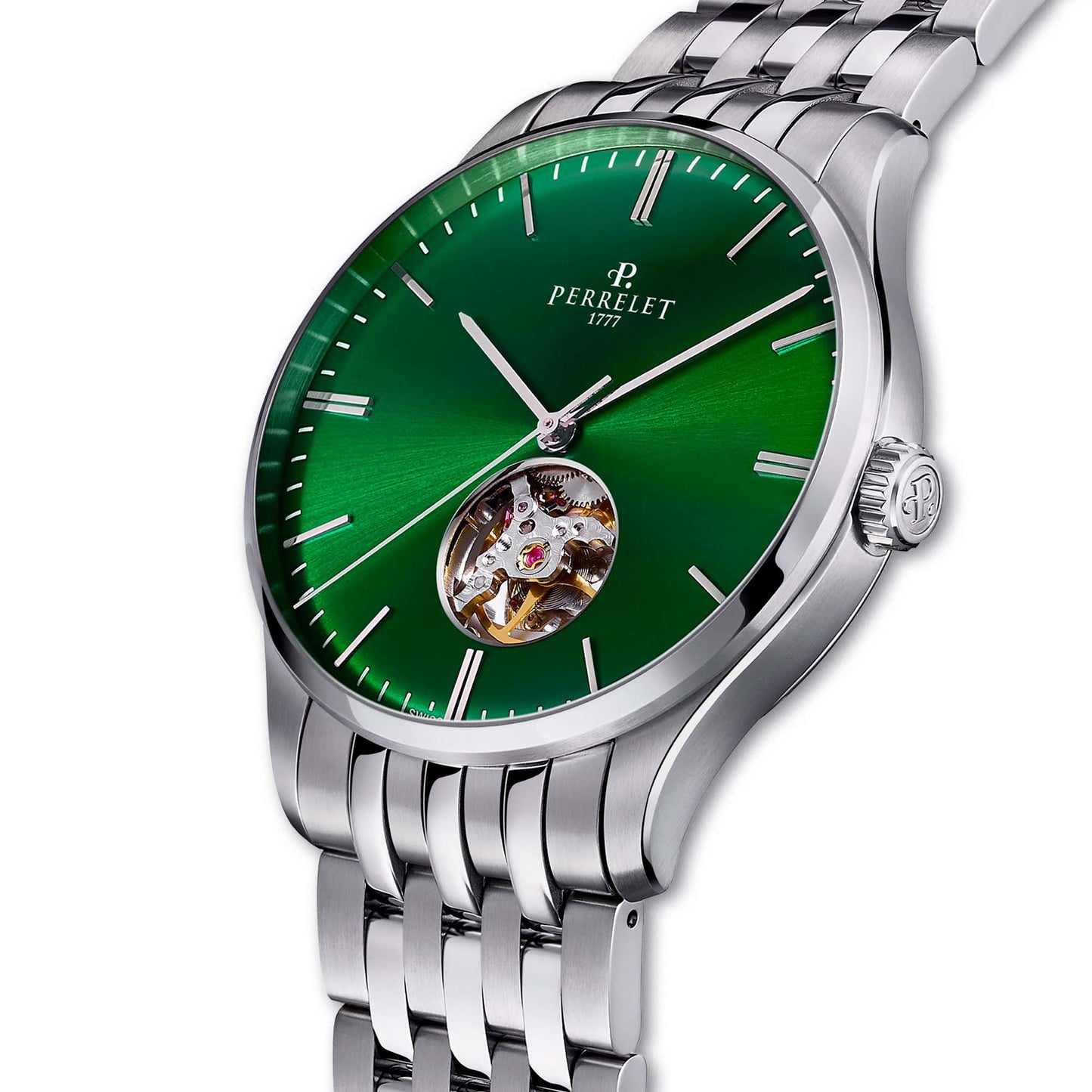 PERRELET WEEKEND OPEN HEART GREEN A1302/7