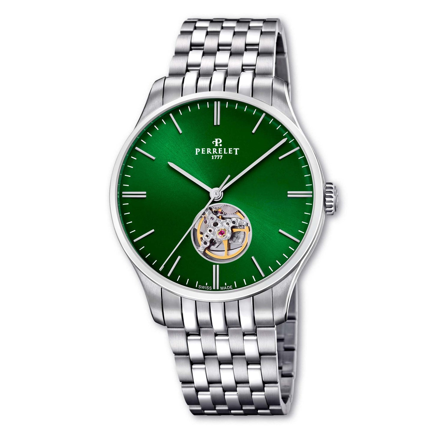 PERRELET WEEKEND OPEN HEART GREEN A1302/7