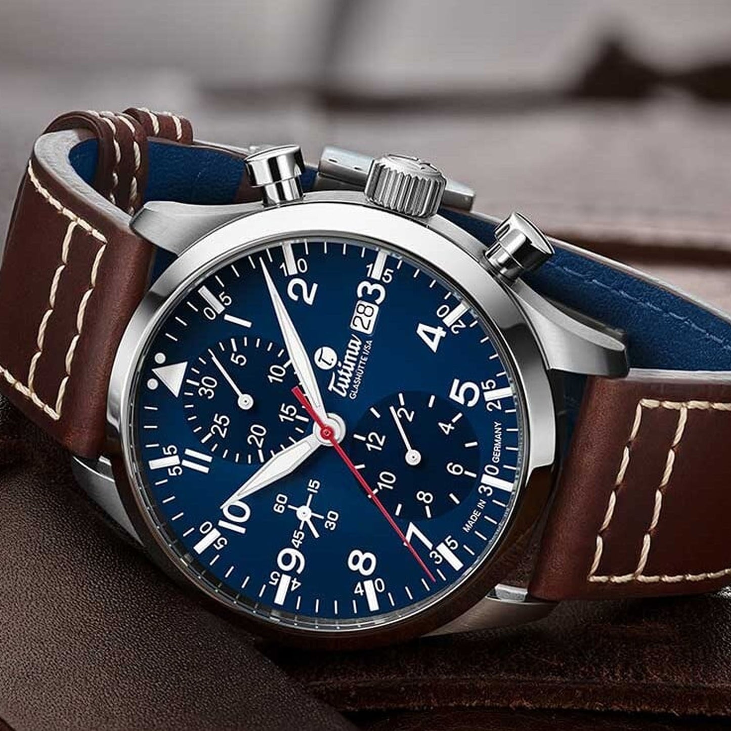 TUTIMA GLASHÜTTE FLIEGER LEGACY T5 6405-03
