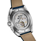 Perrelet LAB Peripheral A1100/4 Blue—Swiss engineering at its most stylish. A modern 3-hand watch powered by an in-house automatic movement.