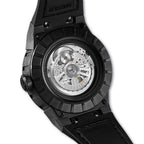 Perrelet TURBINE A4065/8 stands out with a spinning khaki dial and lightweight carbon case – rugged and refined.