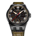 Perrelet A4065/8 fuses khaki aesthetics and carbon innovation into a striking kinetic wristwatch.