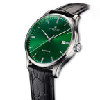 Perrelet A1300/A combines a fresh green dial with Swiss automatic movement for a refined, modern look.