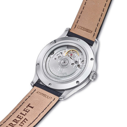 Elevate your wrist with the Perrelet WEEKEND A1300/A – green dial sophistication meets reliable Swiss mechanics.