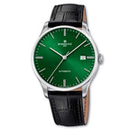 Perrelet A1300/A features a vibrant green dial and classic 3-hand layout – a bold expression of Swiss precision.