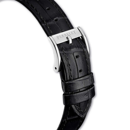 Perrelet WEEKEND A1302/8 showcases a green dial and open heart movement – photographed in full lifestyle and detail.