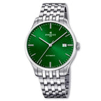 The Perrelet WEEKEND A1300/9 stands out with a deep green dial and refined 3-hand automatic display.